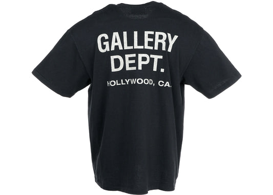 Gallery Dept. Souvenir T-Shirt Black White