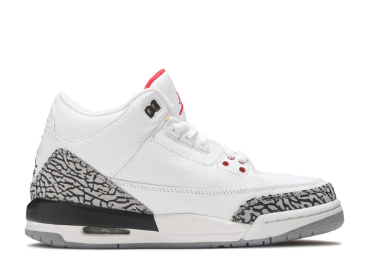 Air Jordan 3 Retro GS White Cement 2011