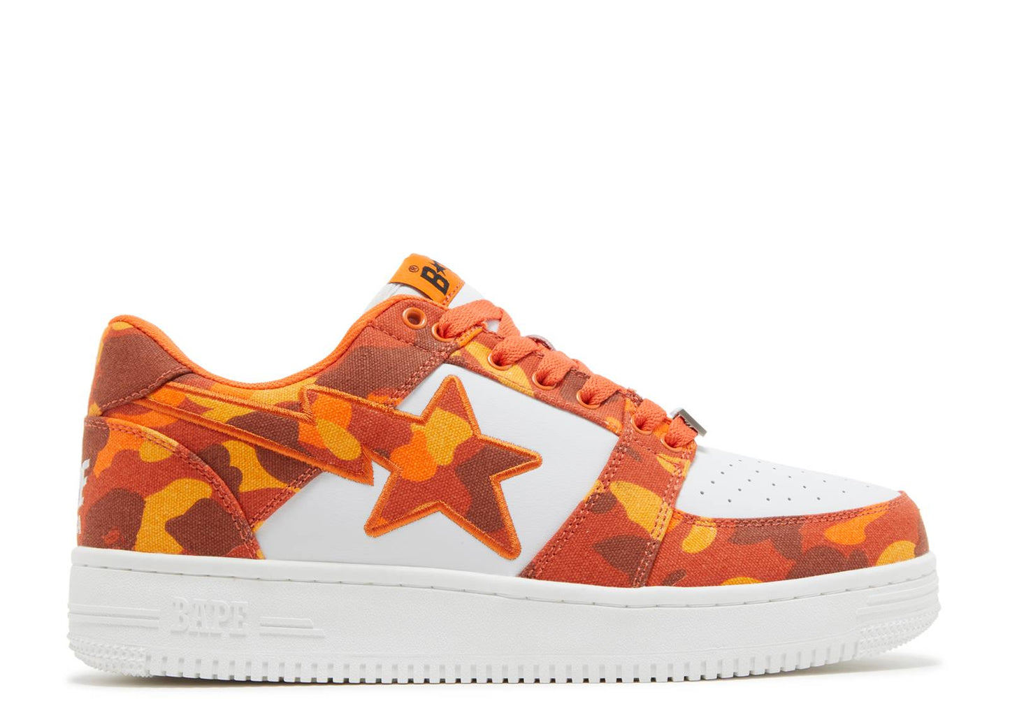 Heron Preston x Bapesta ABC Camo - Orange